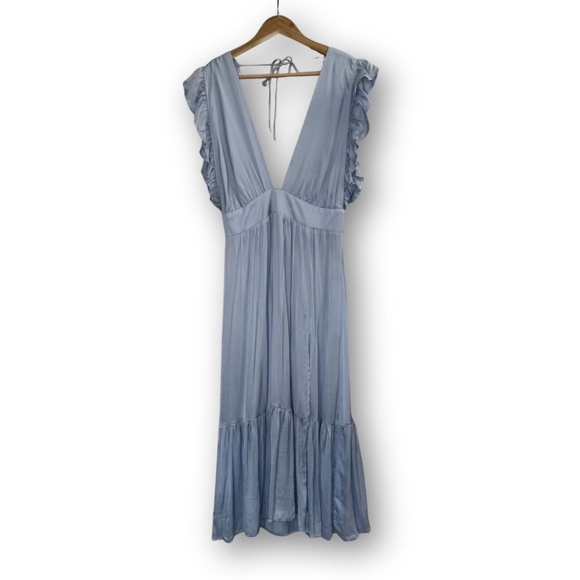 NWT Stillwater Jessie Midi in Crystal Blue Size M - Picture 2 of 7